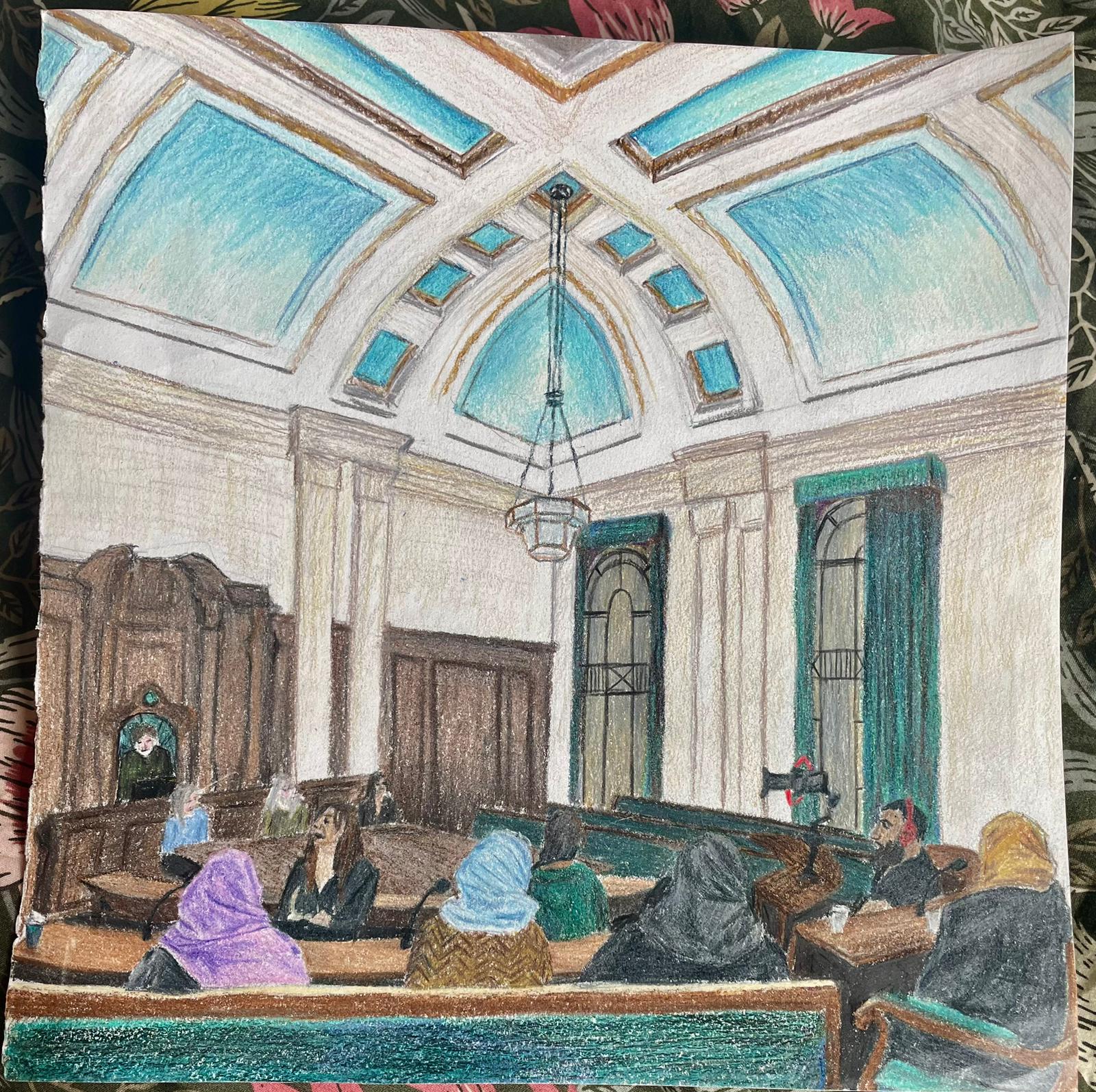 Rosa Sketch Council Chambber- Aphra 2024